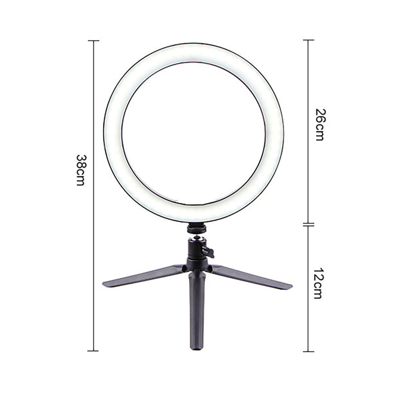 Ring Light com suporte para celular